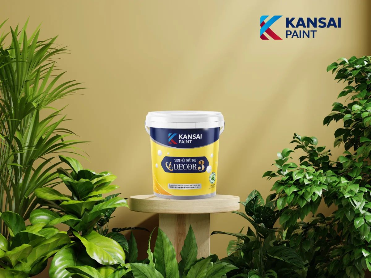 Sơn Nước Trong Nhà Bề Mặt Mờ