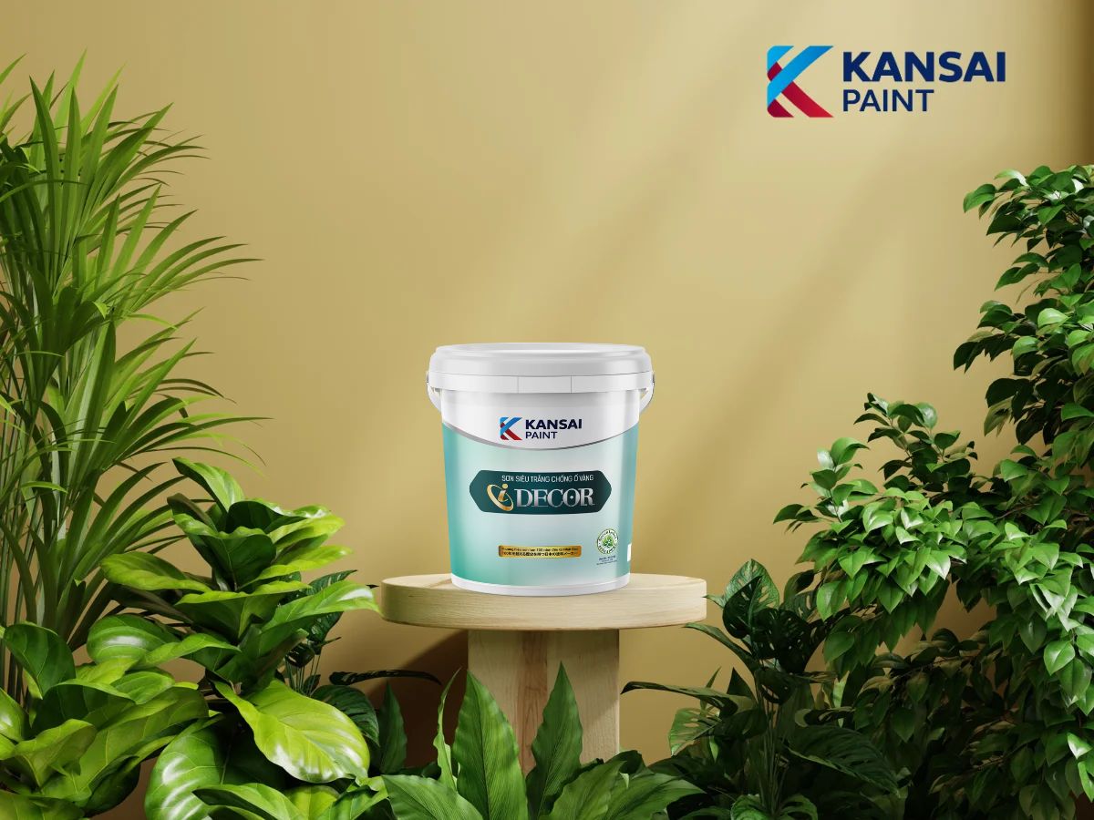 Sơn Nước Trong Nhà Siêu Trắng Chống Ố Vàng