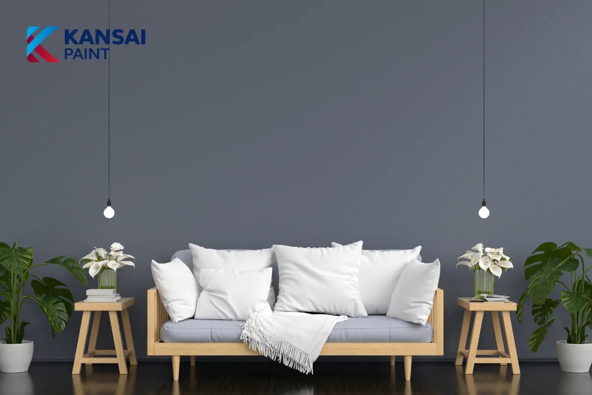 Sơn Nhà Màu Ghi Xanh Sơn nhà màu xanh ghi