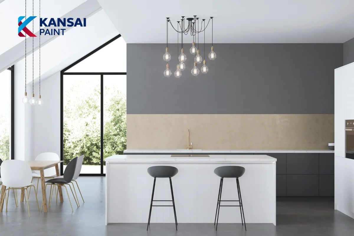 Sơn Tường Màu Xám Ghi Sơn Tường Màu Xám Ghi