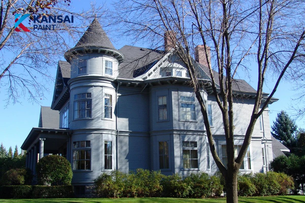 Sơn Tường Nhà Màu Ghi Sáng