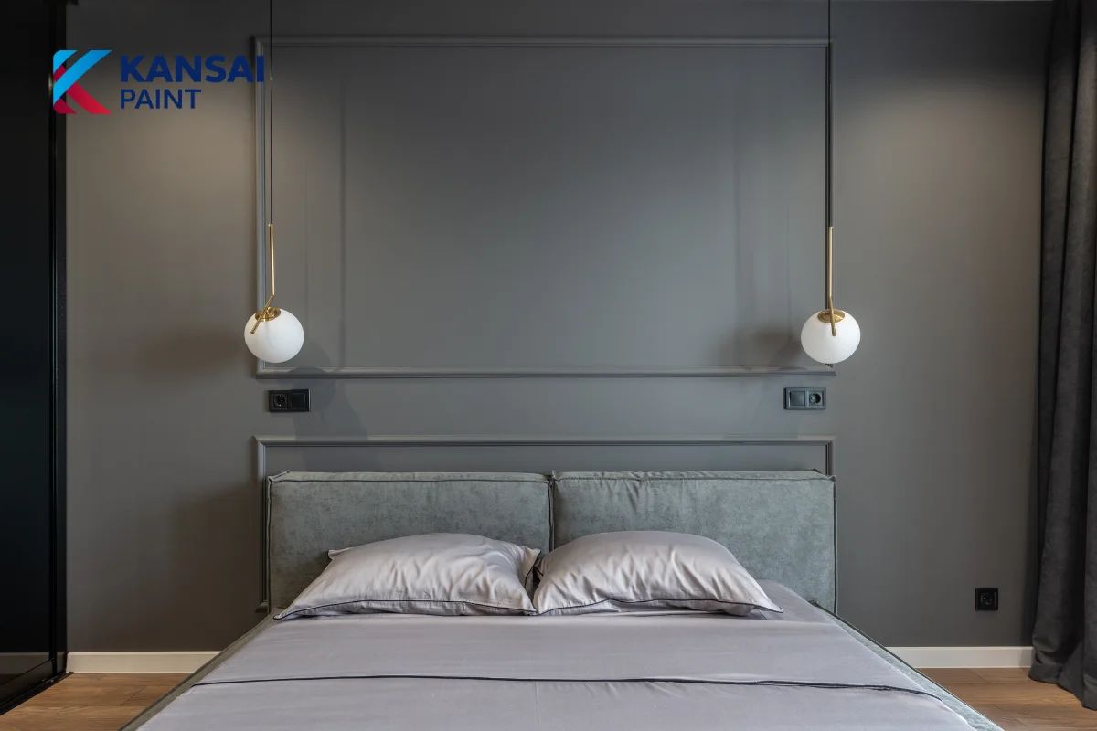 Sơn Tường Nhà Màu Ghi Sáng