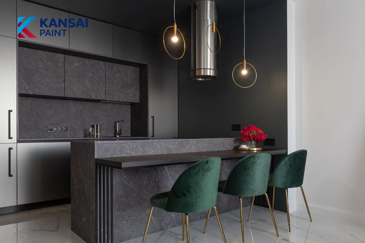 Sơn Tường Nhà Màu Ghi Sáng