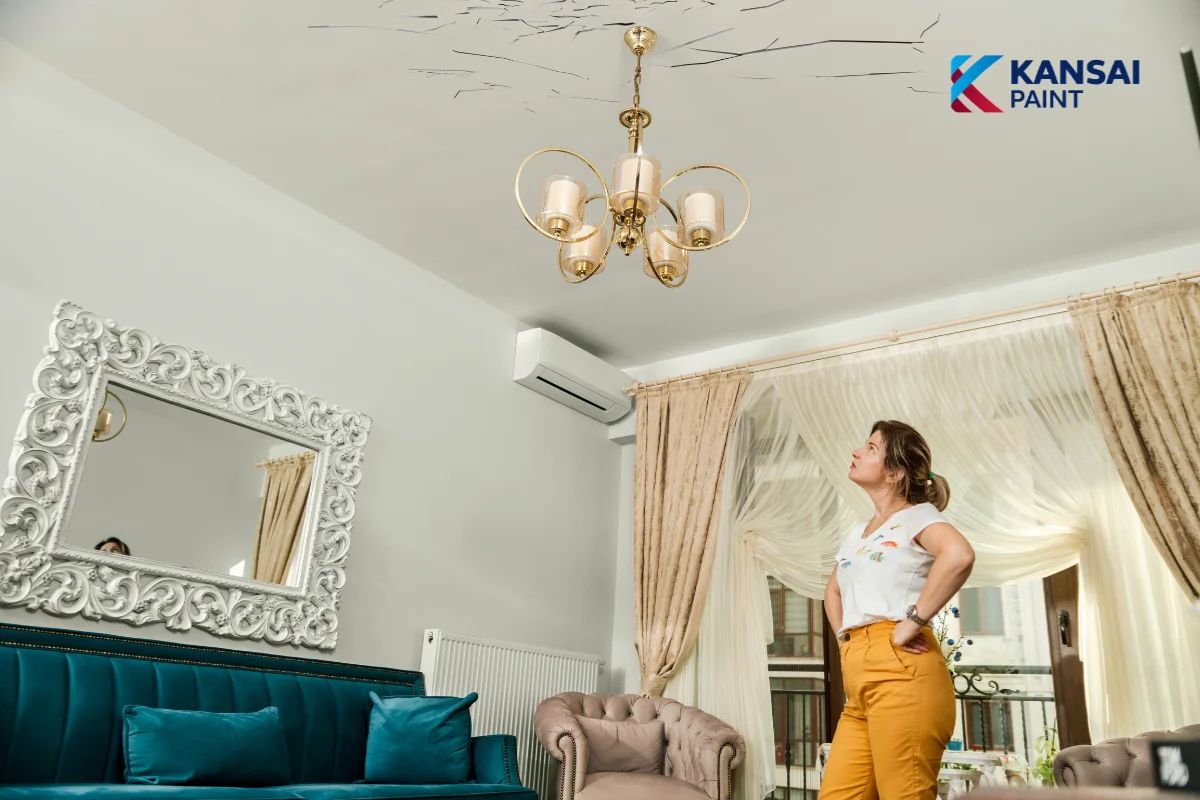 Xử lý vết nứt tường nhà