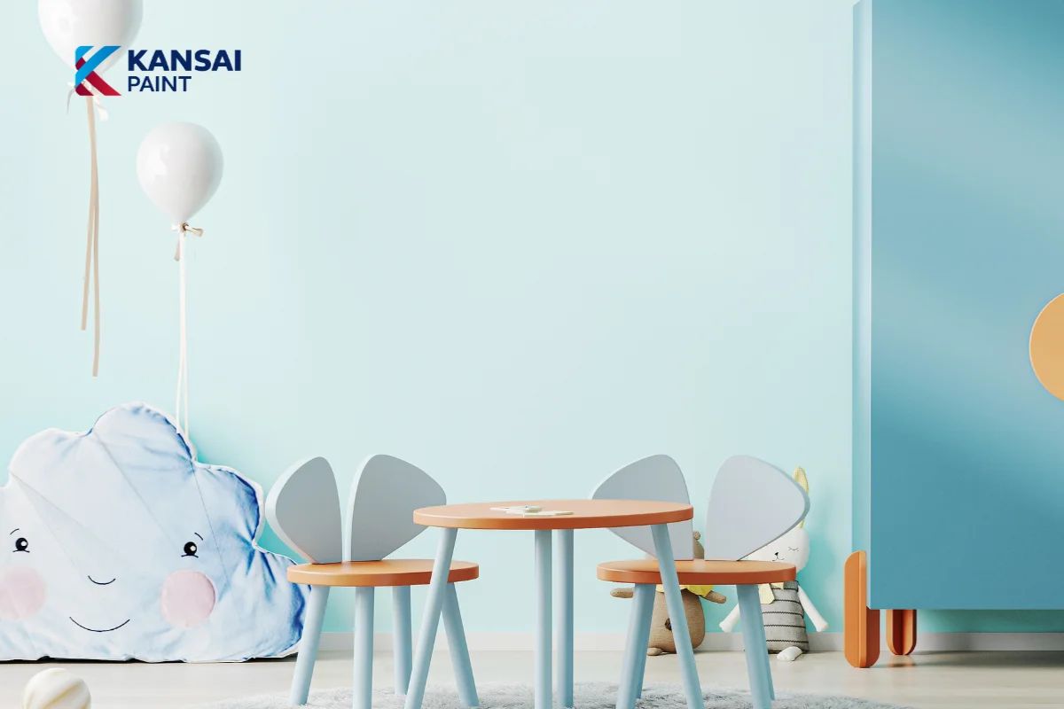 Sơn Nhà Màu Xanh Lam Sơn nhà màu xanh lam