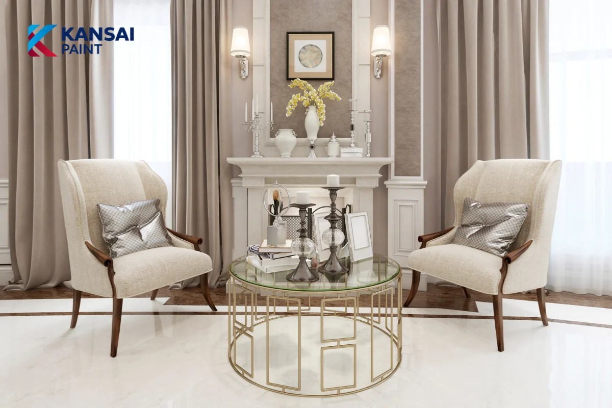 Phối Màu Sơn Nhà Tân Cổ Điển Phối Màu Sơn Nhà Tân Cổ Điển
