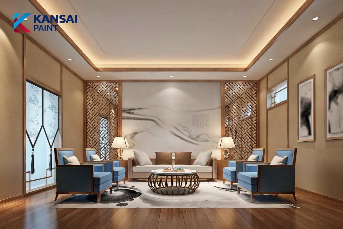 Màu sơn chỉ nhà đẹp