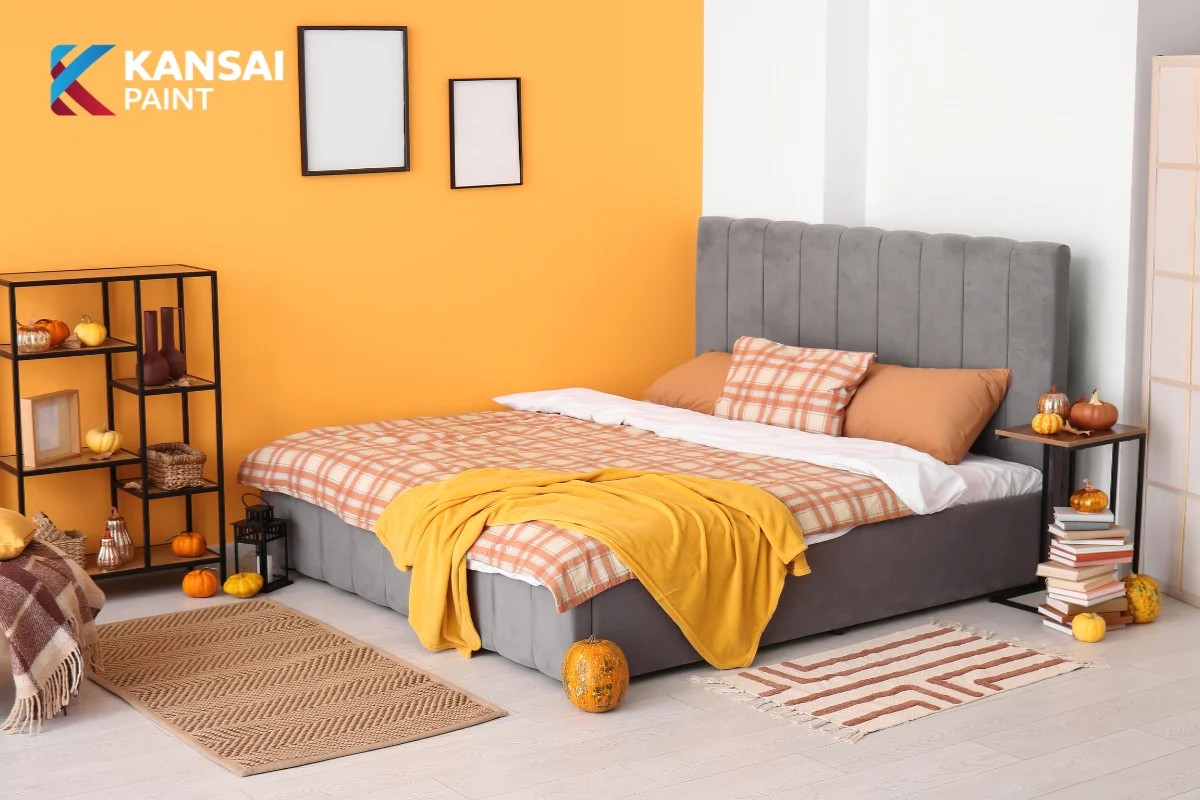 Sơn Nhà Màu Cam Sơn nhà màu cam