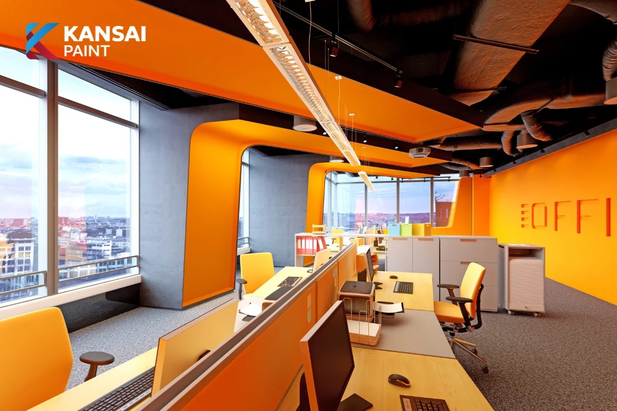 Sơn Nhà Màu Cam Sơn nhà màu cam