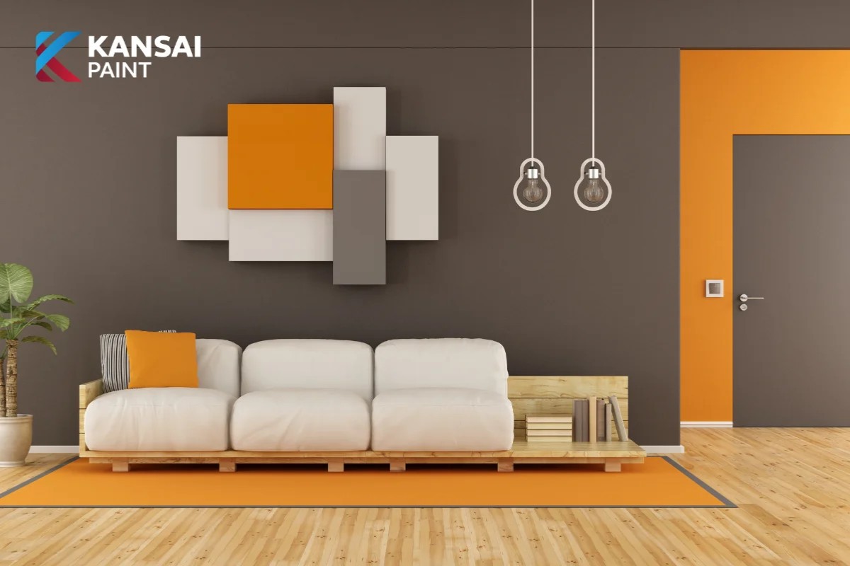 Sơn Nhà Màu Cam Sơn nhà màu cam