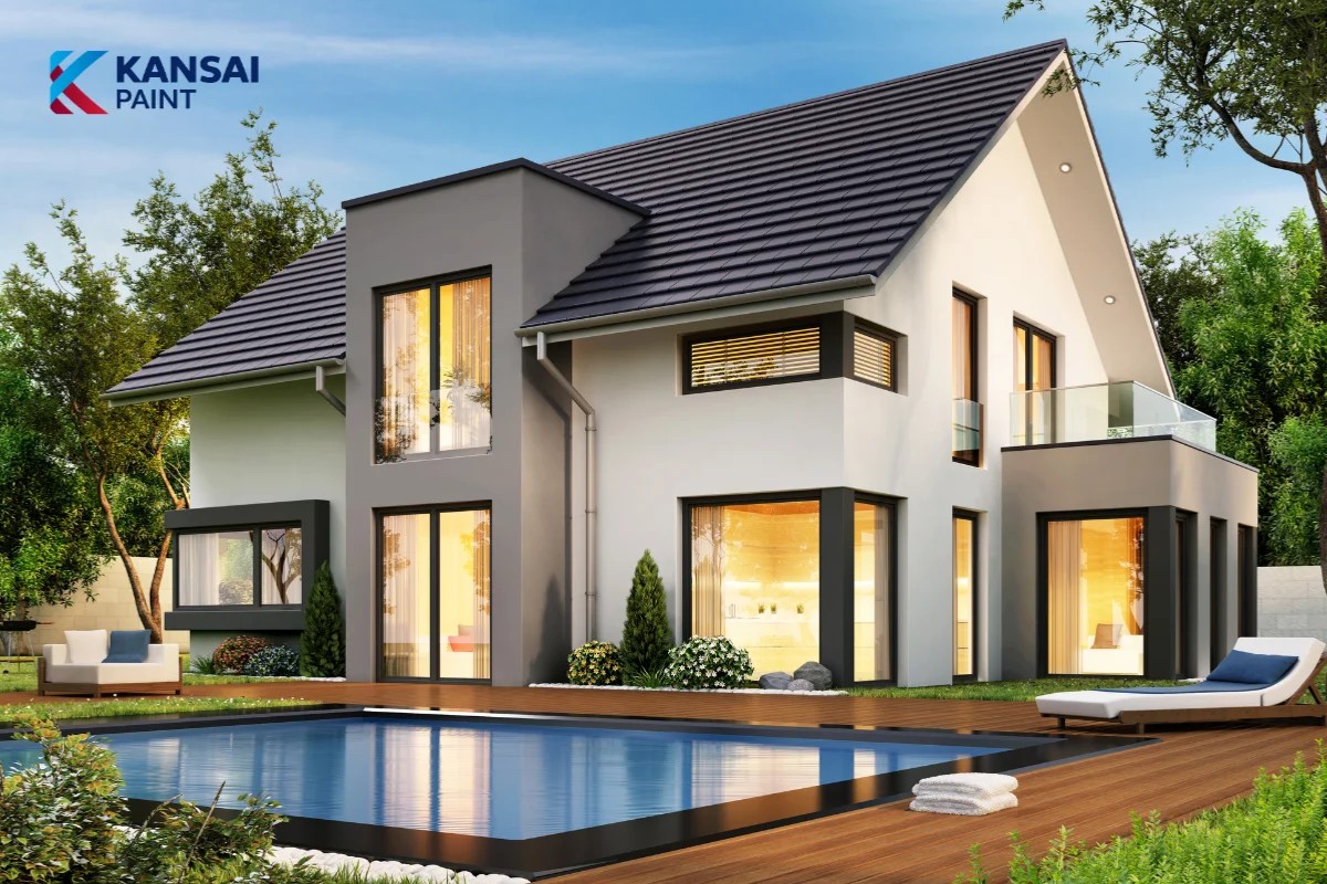 Sơn Tường Ngoài Trời Màu Gì Đẹp Sơn Tường Ngoài Trời Màu Gì Đẹp