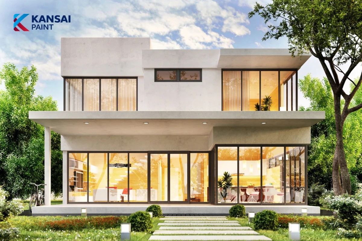 Sơn Tường Ngoài Trời Màu Gì Đẹp Sơn Tường Ngoài Trời Màu Gì Đẹp