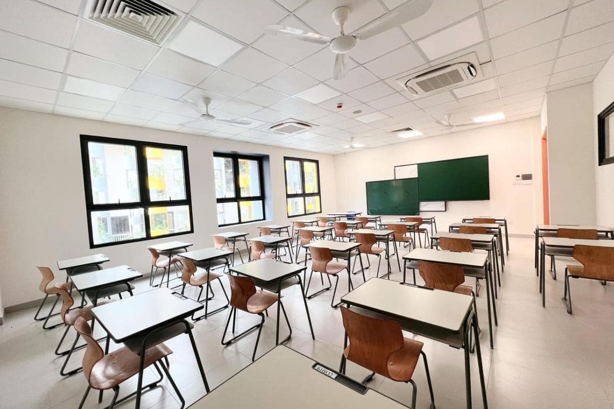 Lớp học chuẩn an toàn, hiện đại Lớp học chuẩn an toàn, hiện đại