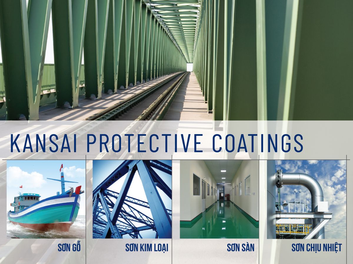 Bảng màu sơn công nghiệp Kansai Bảng màu sơn công nghiệp Kansai