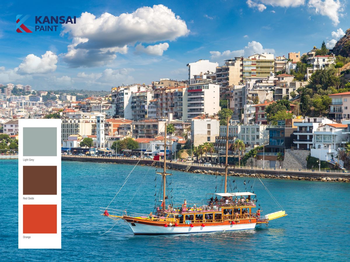 Bảng màu sơn công nghiệp Kansai Bảng màu sơn công nghiệp Kansai