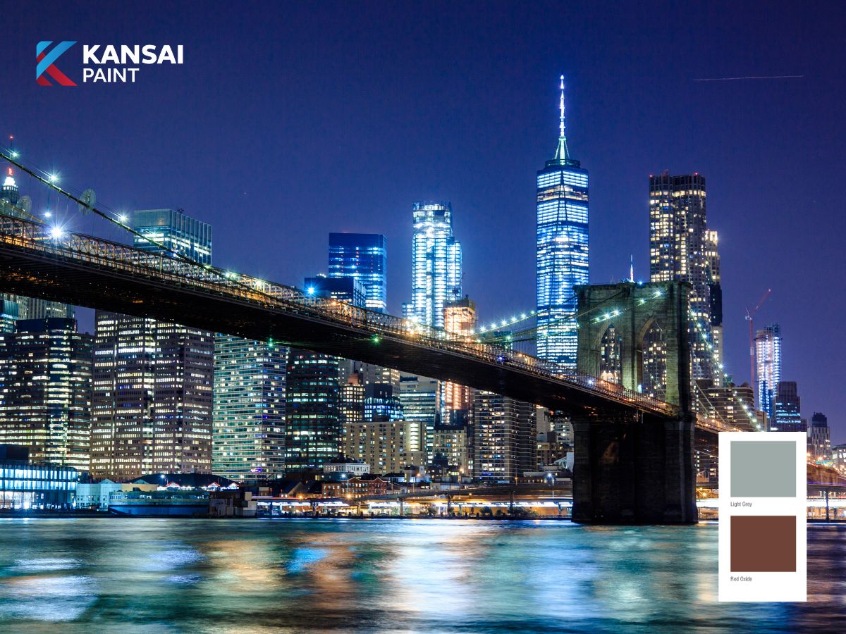 Bảng màu sơn công nghiệp Kansai Bảng màu sơn công nghiệp Kansai