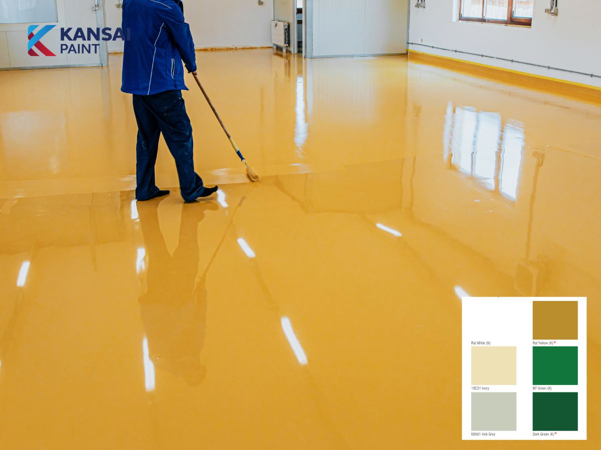 Bảng màu sơn công nghiệp Kansai Bảng màu sơn công nghiệp Kansai
