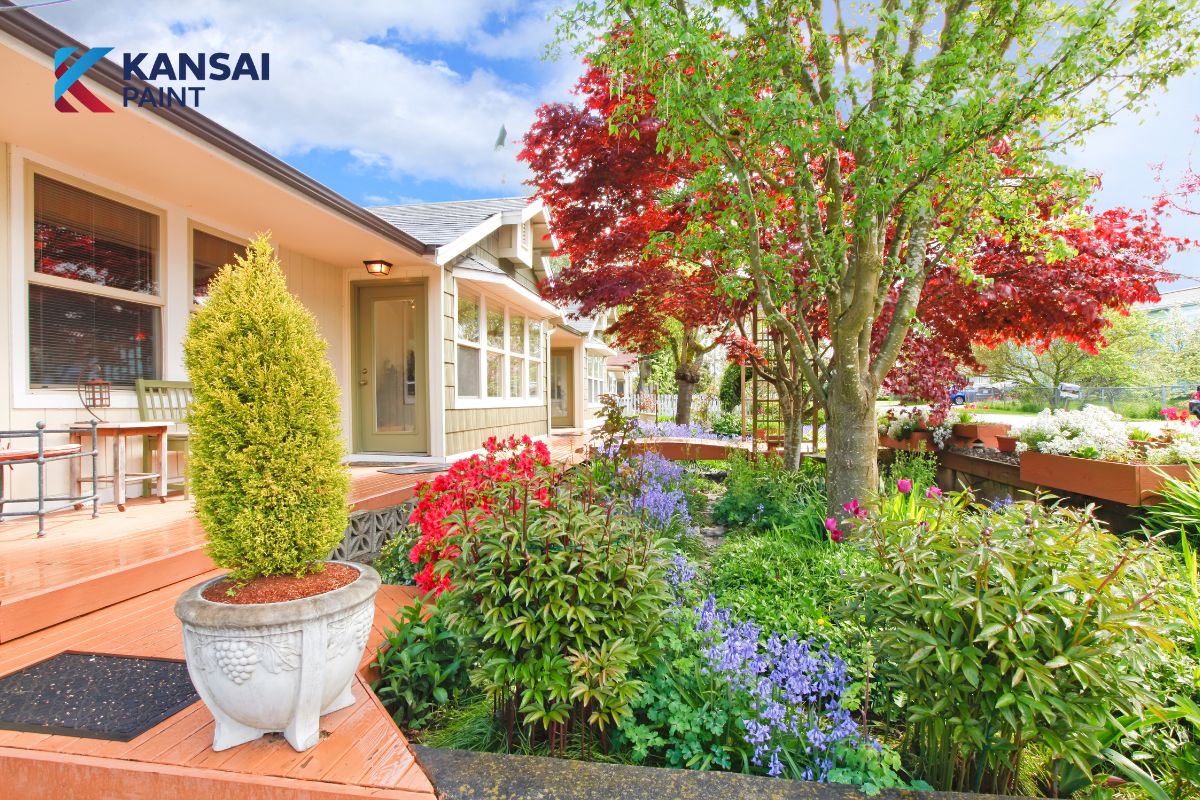 Bảng màu sơn nước ngoài trời