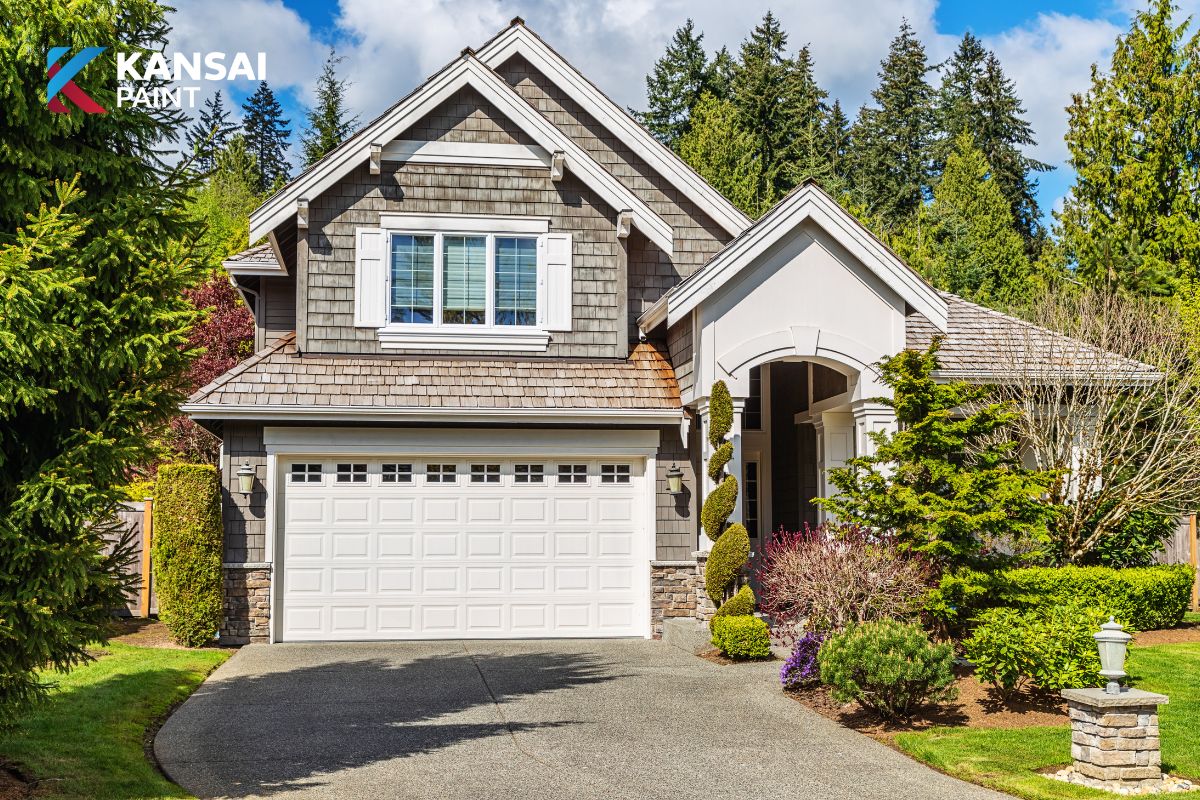 Sơn nước màu xám Sơn nước màu xám