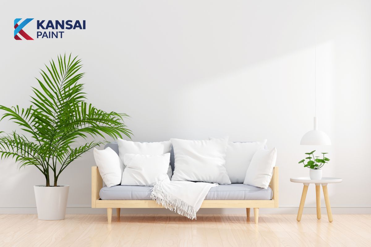 Cách Pha Sơn Tường Màu Trắng