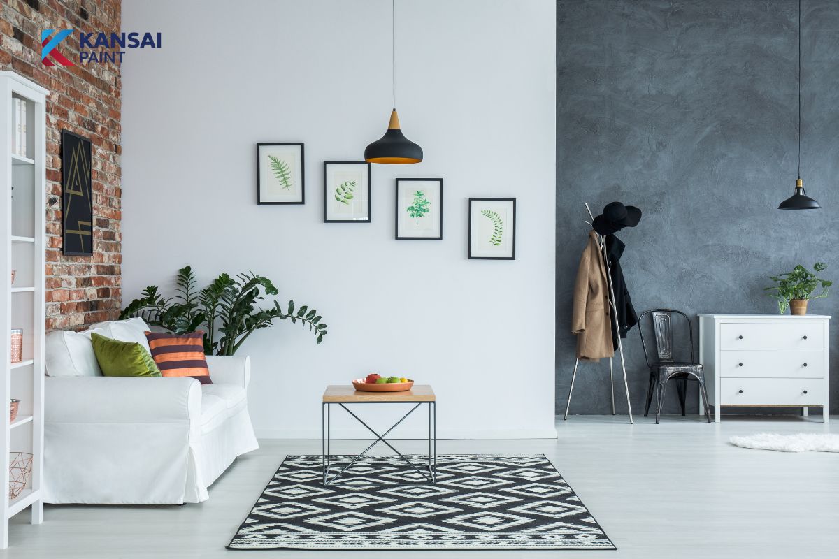 Cách Sơn Tường 2 Màu Cách Sơn Tường 2 Màu