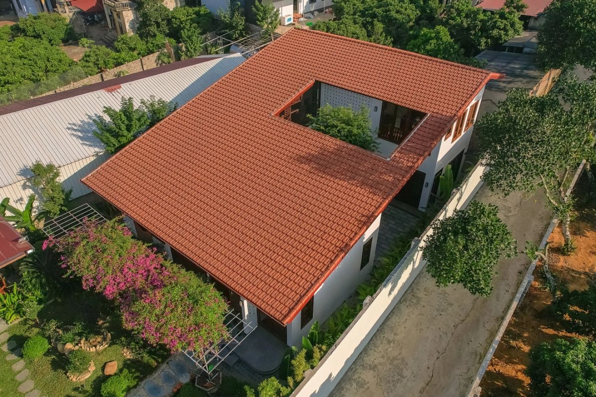 Nhà Ngói Đỏ Sơn Màu Gì Đẹp