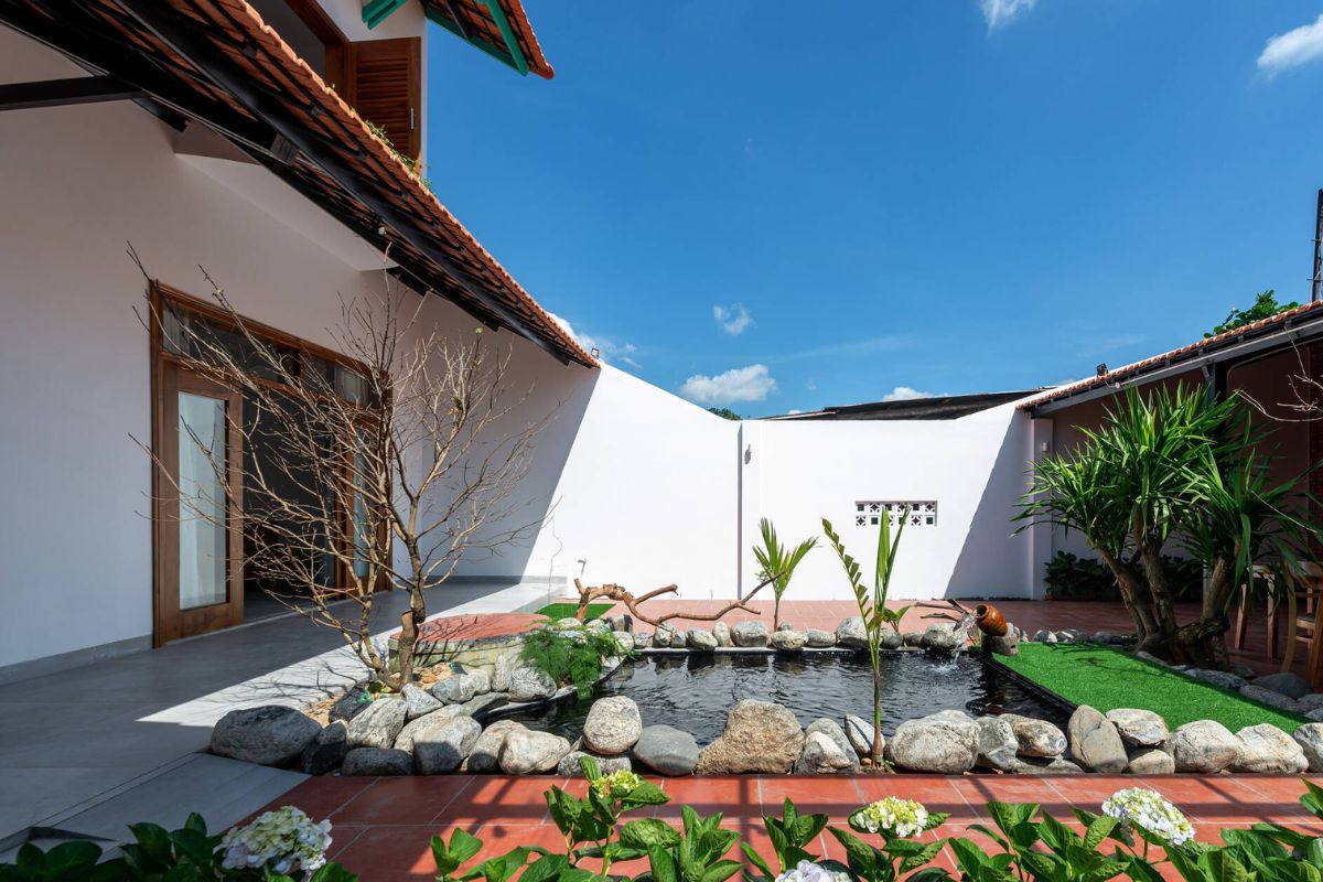 Nhà Ngói Đỏ Sơn Màu Gì Đẹp