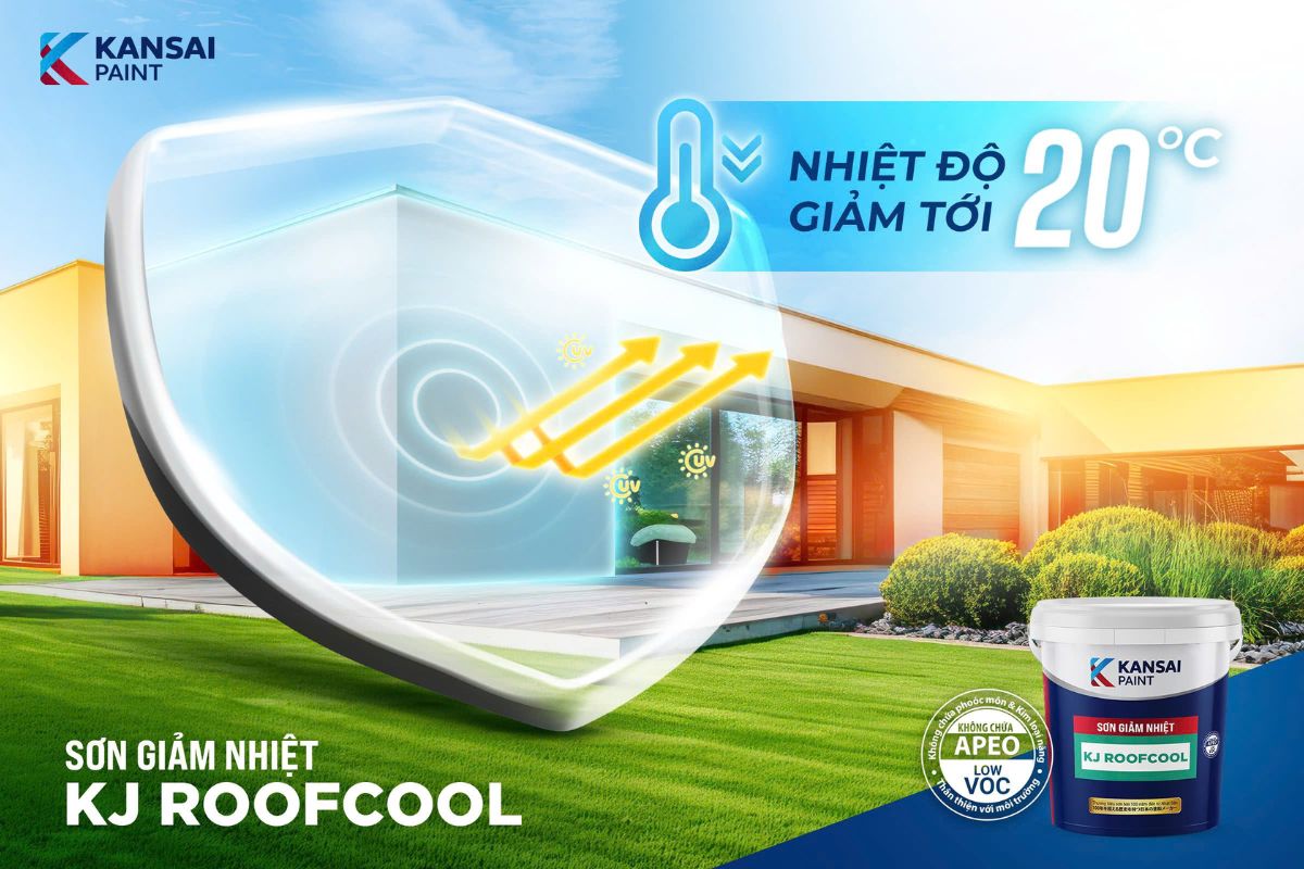 Sơn Chống Nóng Tường Nhà