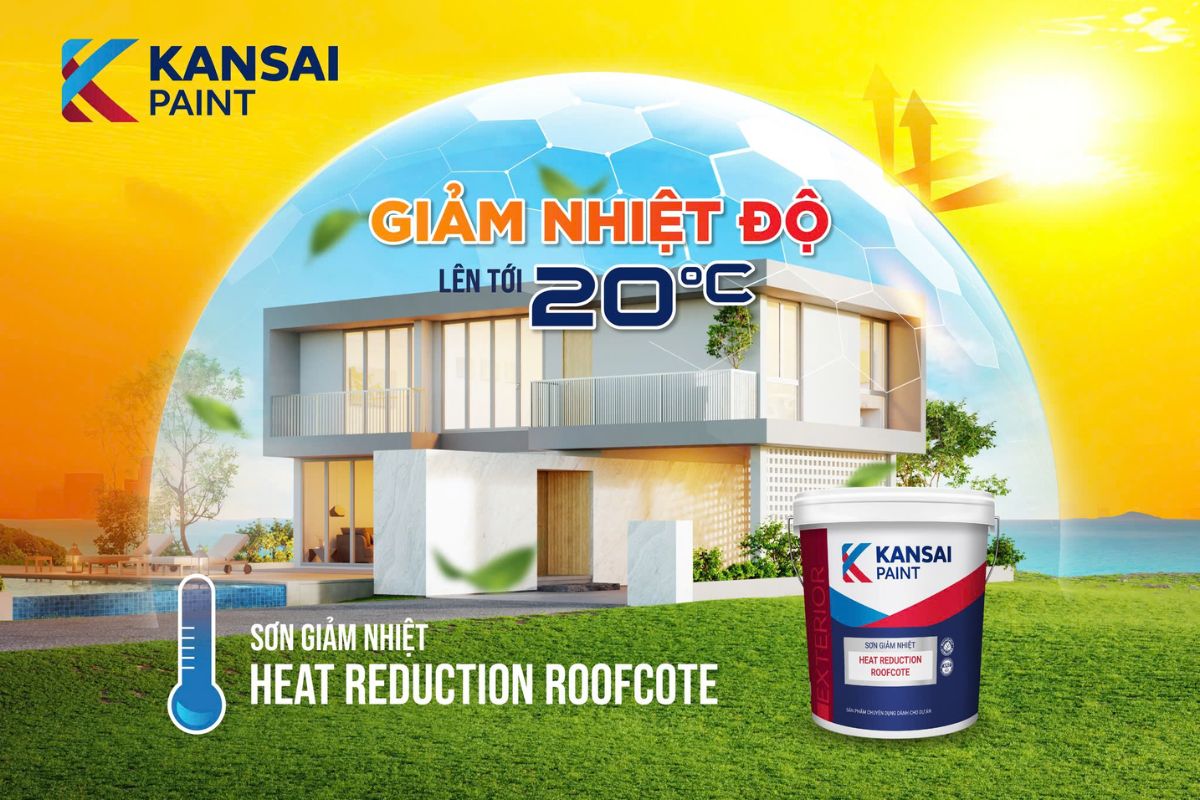 Sơn Chống Nóng Tường Nhà