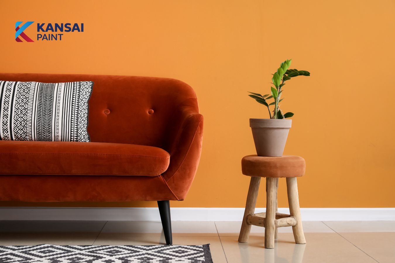 Sơn Nhà Màu Cam Đất