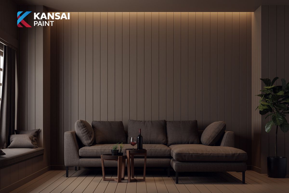 Sơn Nhà Màu Nâu Cà Phê