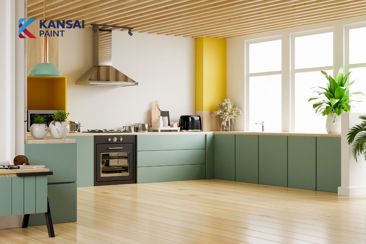 Sơn Nhà Màu Xanh Lá Cây Sơn Nhà Màu Xanh Lá Cây