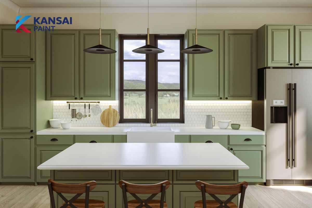 Sơn Nhà Màu Xanh Lá Cây Sơn Nhà Màu Xanh Lá Cây