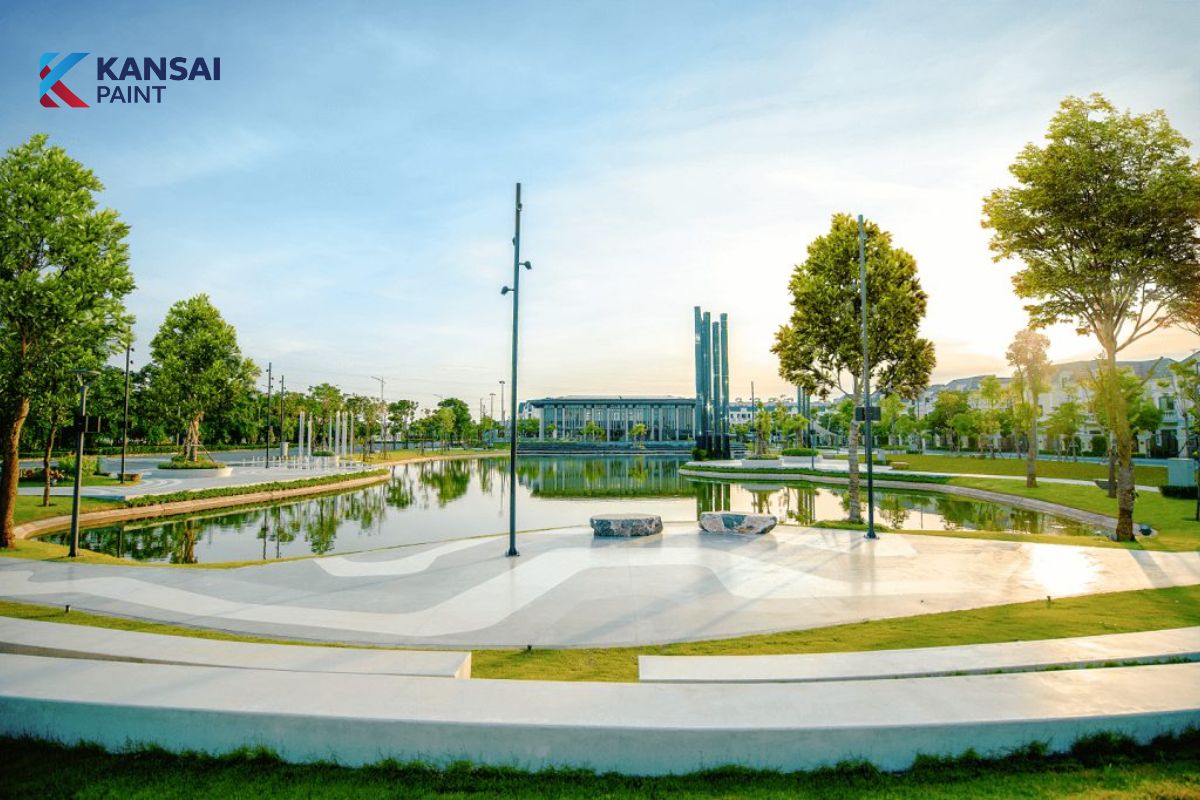 An Lạc Green Symphony – Dấu ấn sơn Kansai trong khu đô thị xanh 6 An Lac Green Symphony 9 KANSAI PAINT