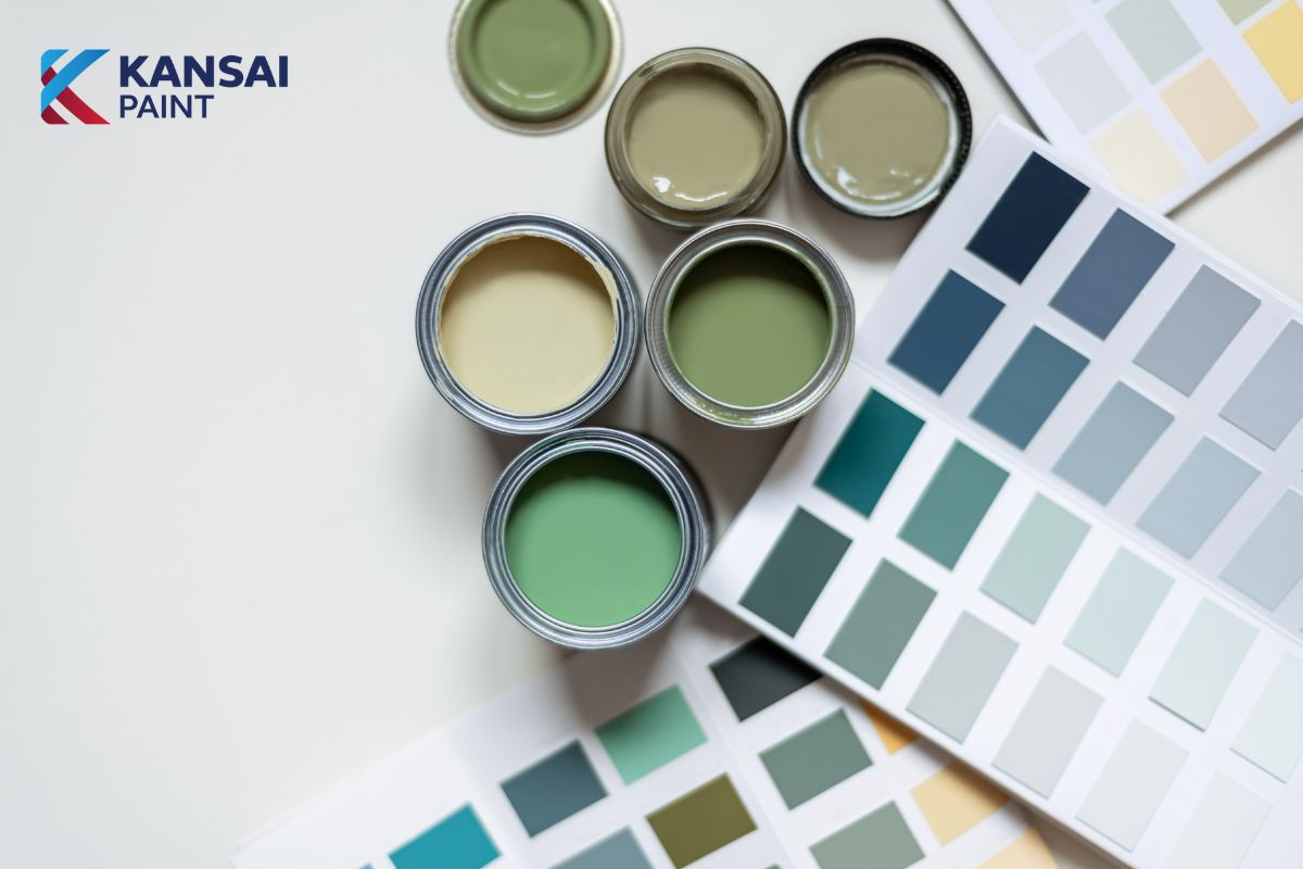 Bảng Màu Sơn Xanh Lá Cây