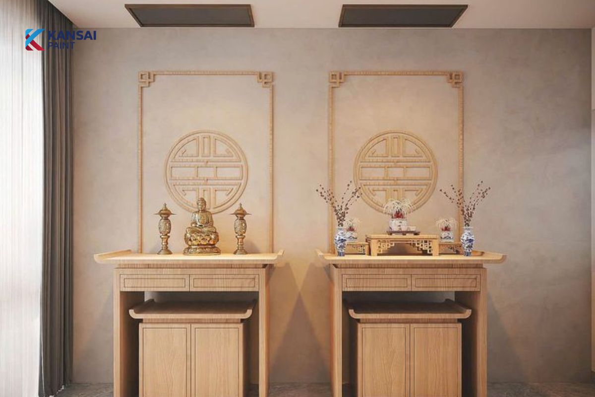 Màu Sơn Phòng Thờ Cho Người Mệnh Hỏa