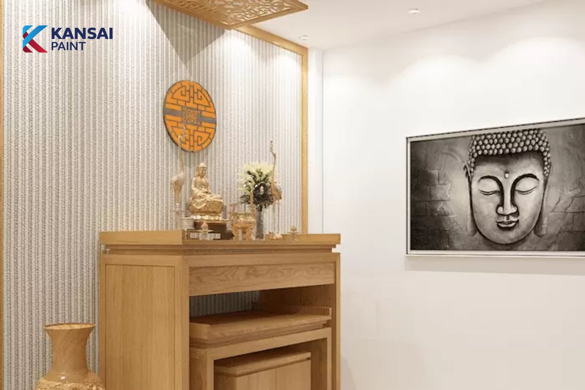Màu Sơn Phòng Thờ Cho Người Mệnh Kim
