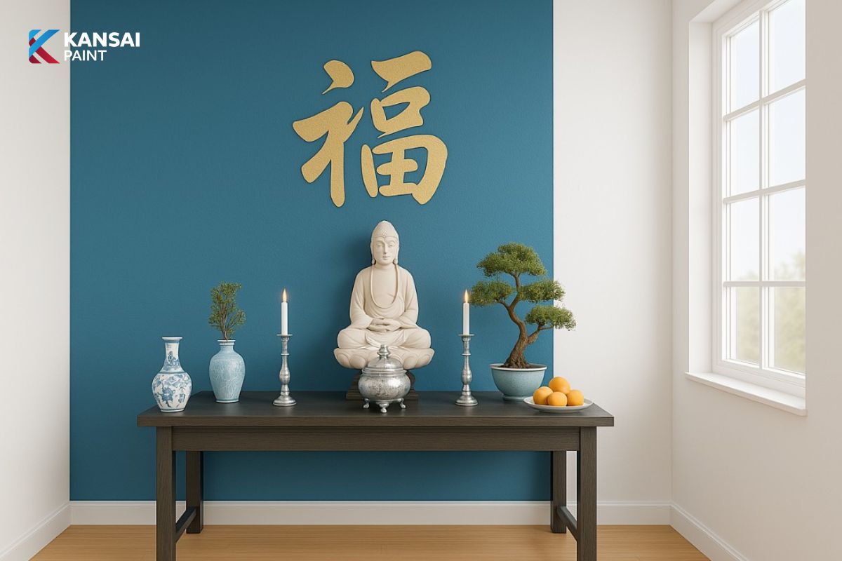 Màu Sơn Phòng Thờ Cho Người Mệnh Thủy