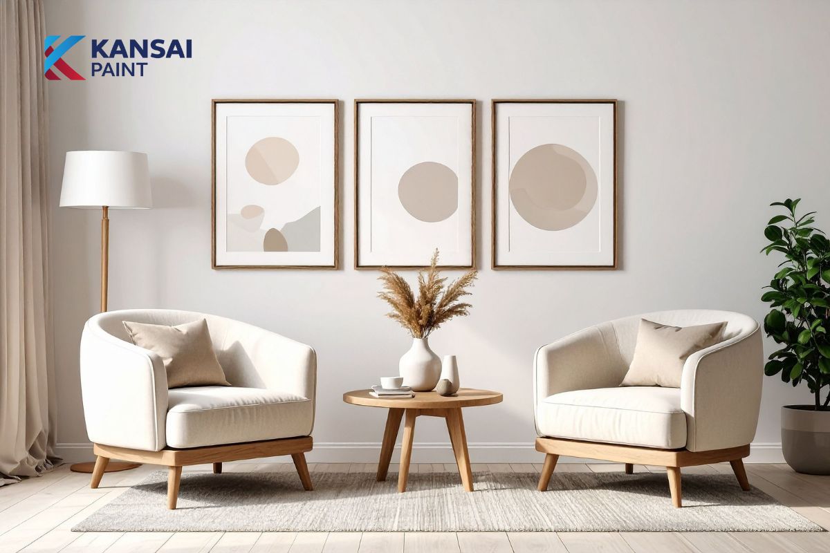 Bảng Màu Sơn Kem Sữa