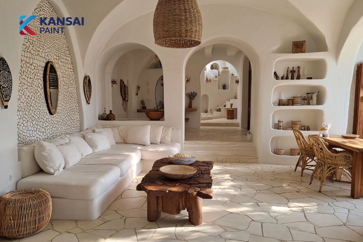 Bảng Màu Sơn Kem Sữa