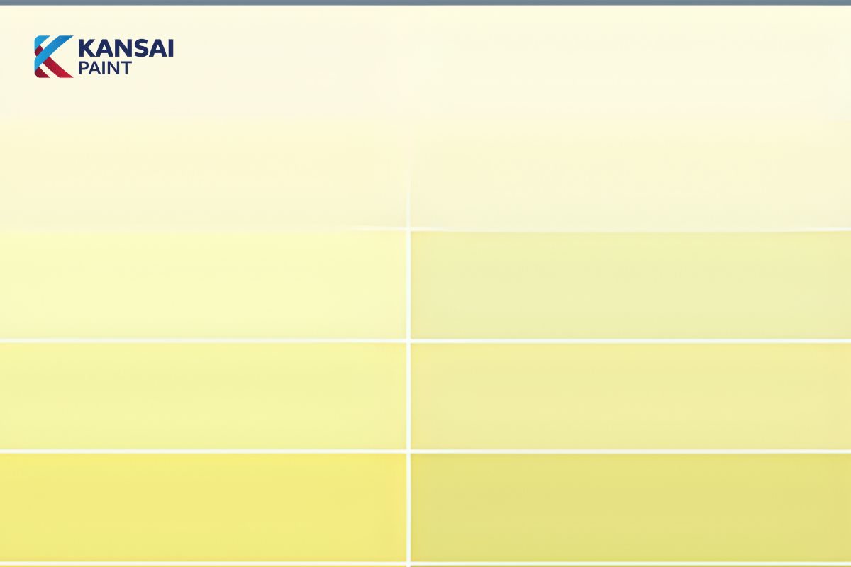 Bảng Màu Sơn Vàng Kem         