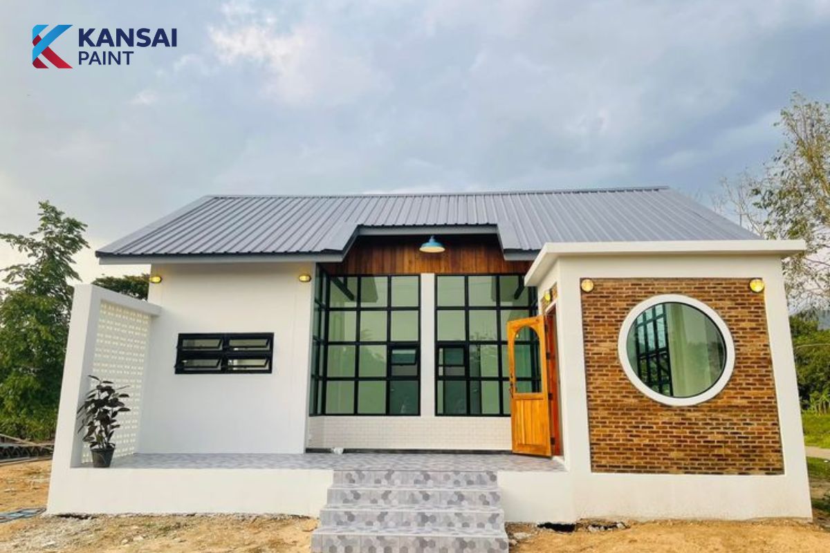 Cách Chọn Màu Sơn Mặt Tiền Nhà Cấp 4 Đẹp