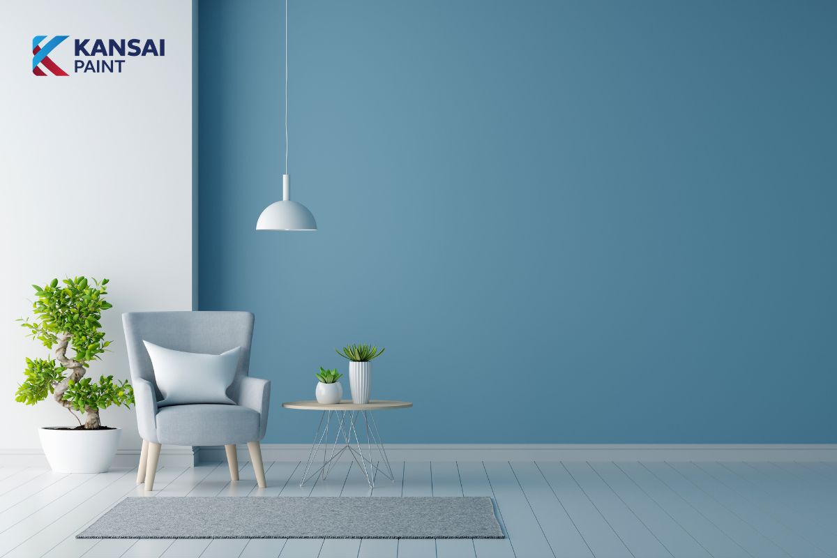 Sơn Nhà Cấp 4 Màu Xanh