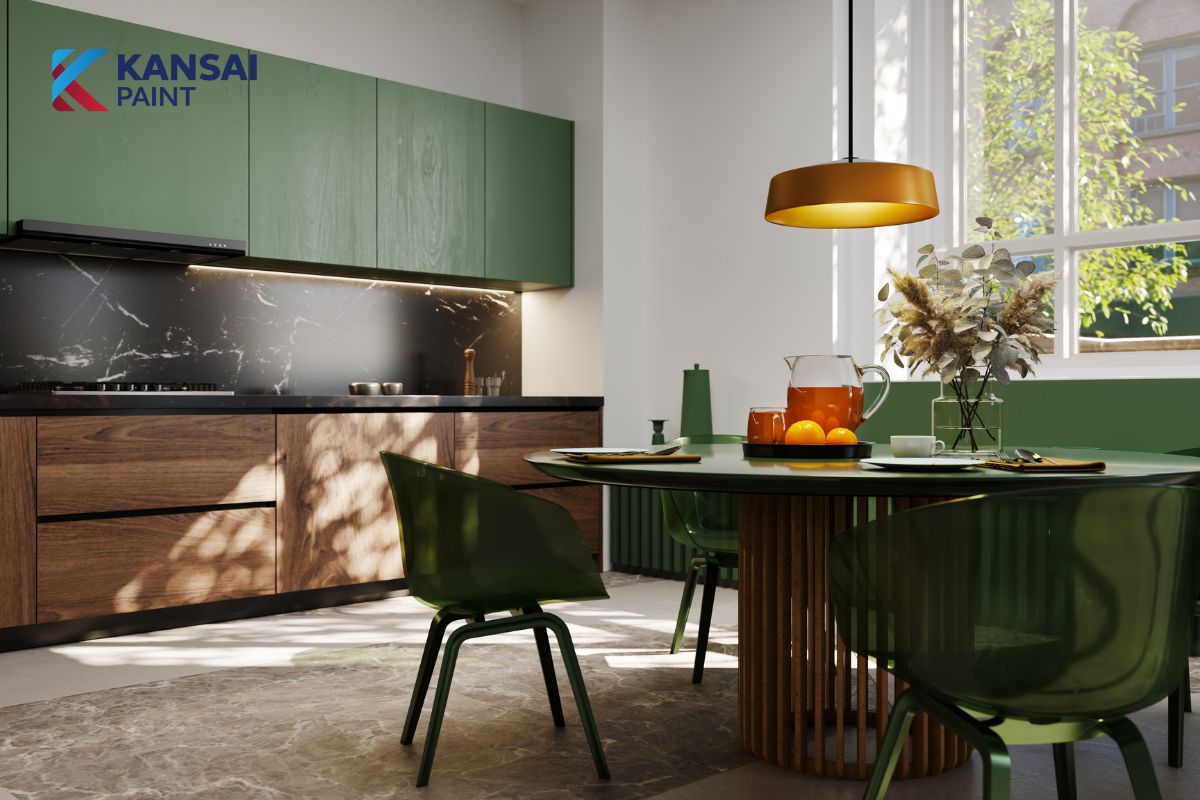 Màu Sơn Nhà Bếp Hợp Phong Thủy