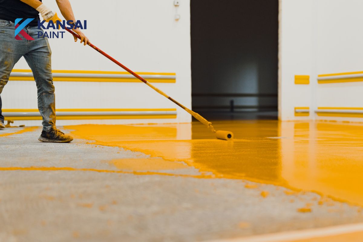 Sơn Epoxy Màu Vàng Sơn Epoxy Màu Vàng
