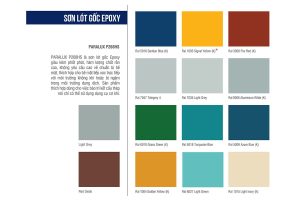 Sơn Epoxy Màu Vàng