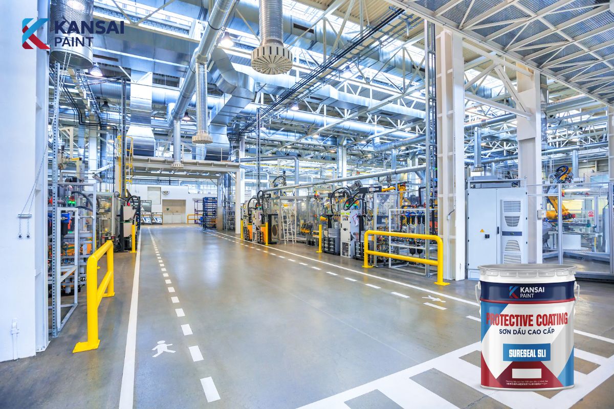 Sơn Epoxy Nền Nhà Xưởng Sơn Epoxy Nền Nhà Xưởng