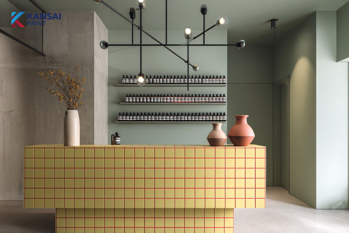 Sơn Nước Lau Chùi Được