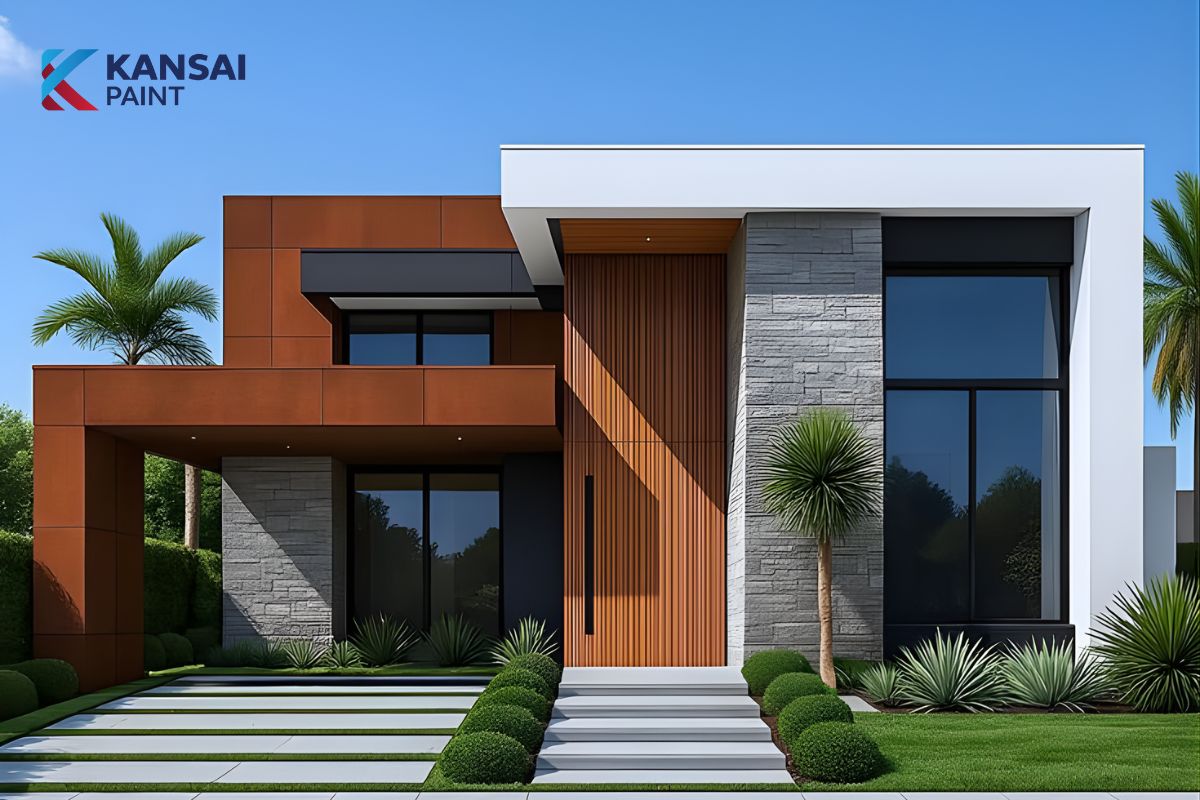 Màu Sơn Nhà Cấp 4 Đẹp Nhất