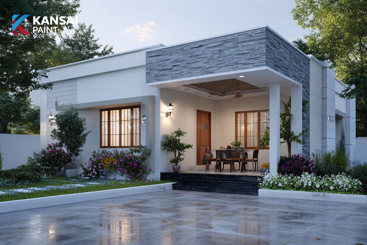Màu Sơn Nhà Cấp 4 Đẹp Nhất